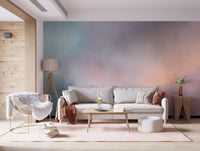 Ethereal Pastel Cloudscape Wall Mural