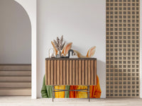 Whimsical Rabbits in Cardigans Wall Mural