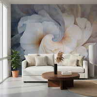 Floral Yin Yang Serenity Wall Mural