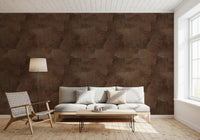 Torn Leather - Sable Wallpaper⁠