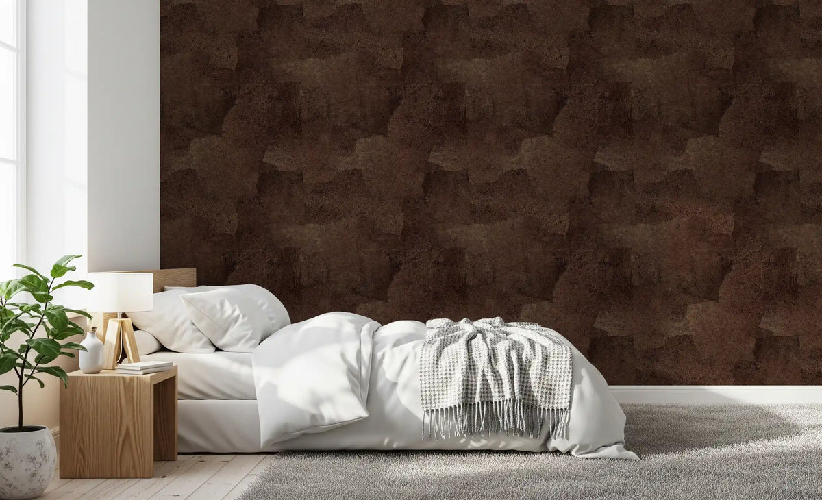 Torn Leather - Chocolate Wallpaper⁠