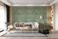 Torn Leather - Celadon Wallpaper⁠