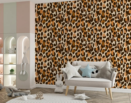 Classic Spotted Animal Print Wallpaper⁠