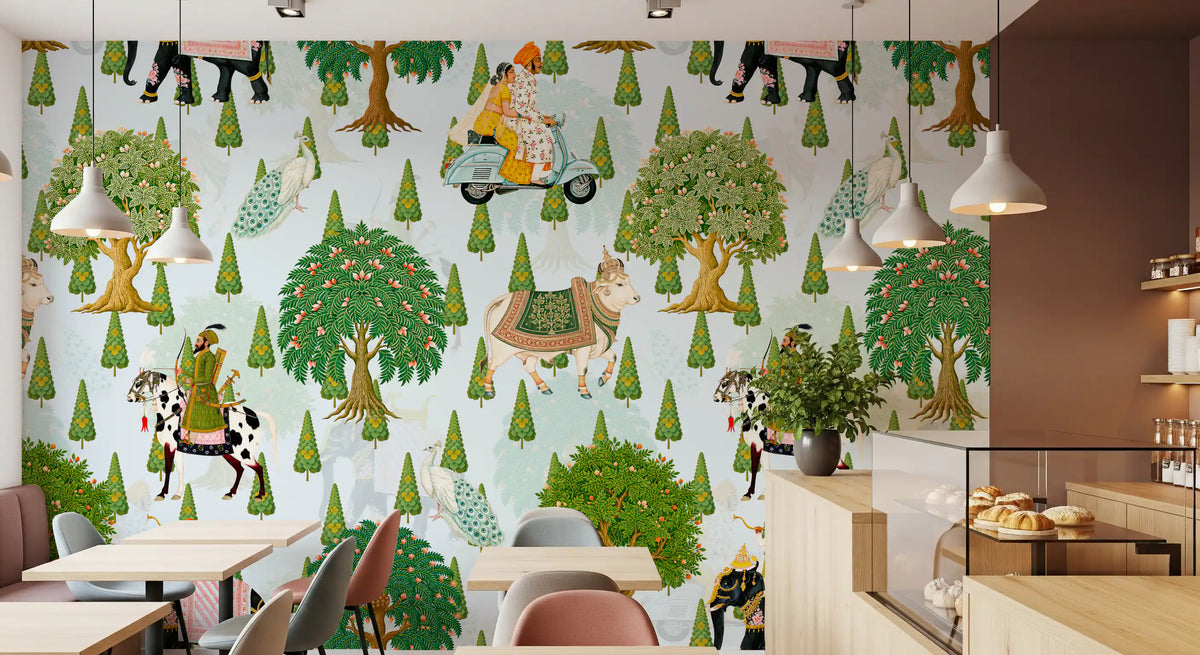 Ananya Indian  Wall Mural