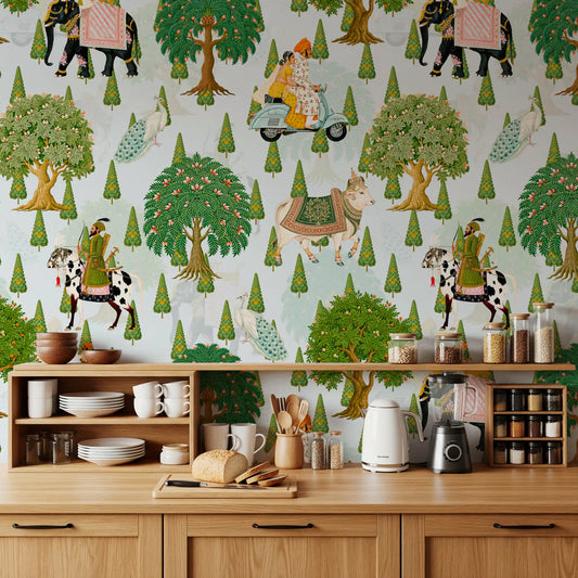 Ananya Indian  Wall Mural