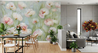 Ethereal Pastel Meadow Wall Mural