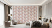 Soft Watercolor Damask Swirls Wallpaper⁠