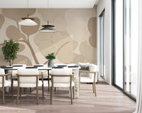 Emils Bouquet - Sepia Wall Mural