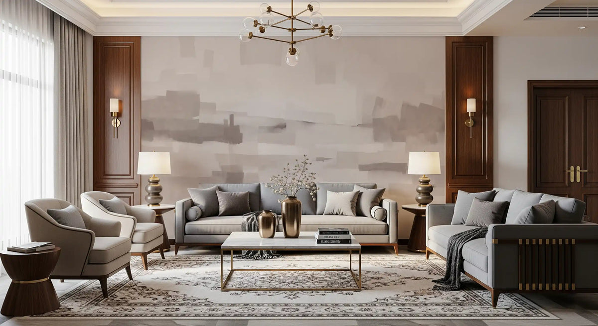 Velvet Dusk - Smoke Wall Mural