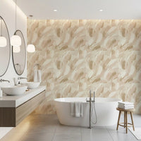 Neutral Brushstroke Sweep Wallpaper⁠