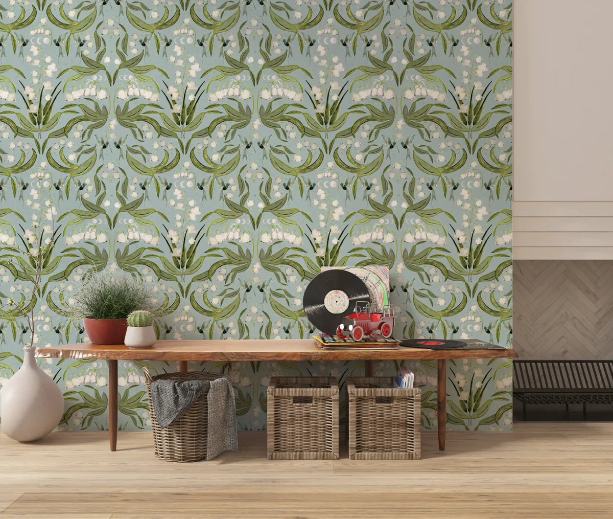 Spellbound Lily of the Valley Wallpaper⁠