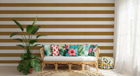 Golden Beige Striped Texture Wallpaper Wallpaper⁠