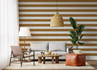 Golden Beige Striped Texture Wallpaper Wallpaper⁠