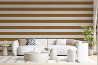 Golden Beige Striped Texture Wallpaper Wallpaper⁠