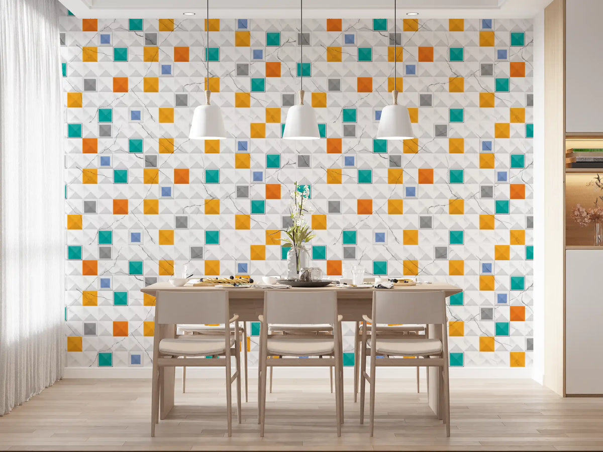 Luxury Gold Geometric Marble Wallpaper Wallpaper⁠