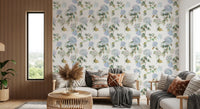Blue Hydrangeas Wallpaper⁠