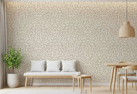 Soft Beige Hand-Drawn Curves Wallpaper⁠