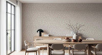 Abstract Blush Rhythmic Flourish Wallpaper⁠
