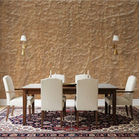 Warm Beige Textured Stone Wallpaper Wall Mural