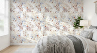 Ethereal Botanical Field Wallpaper⁠