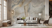 Natural Cream Onyx Stone Texture Wall Mural