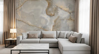 Natural Cream Onyx Vein Wall Mural