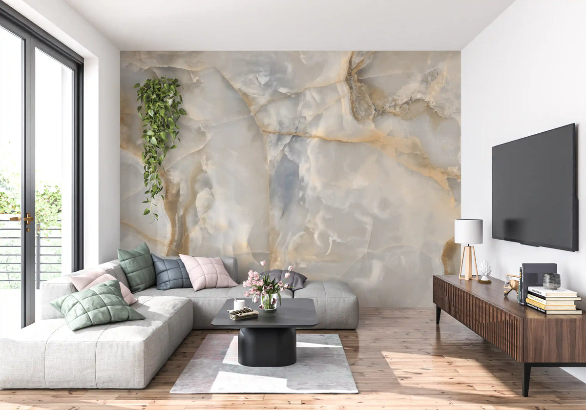 Natural Marble Vein Texture Mural Wall Mural