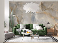 Natural Marble Vein Texture Mural Wall Mural