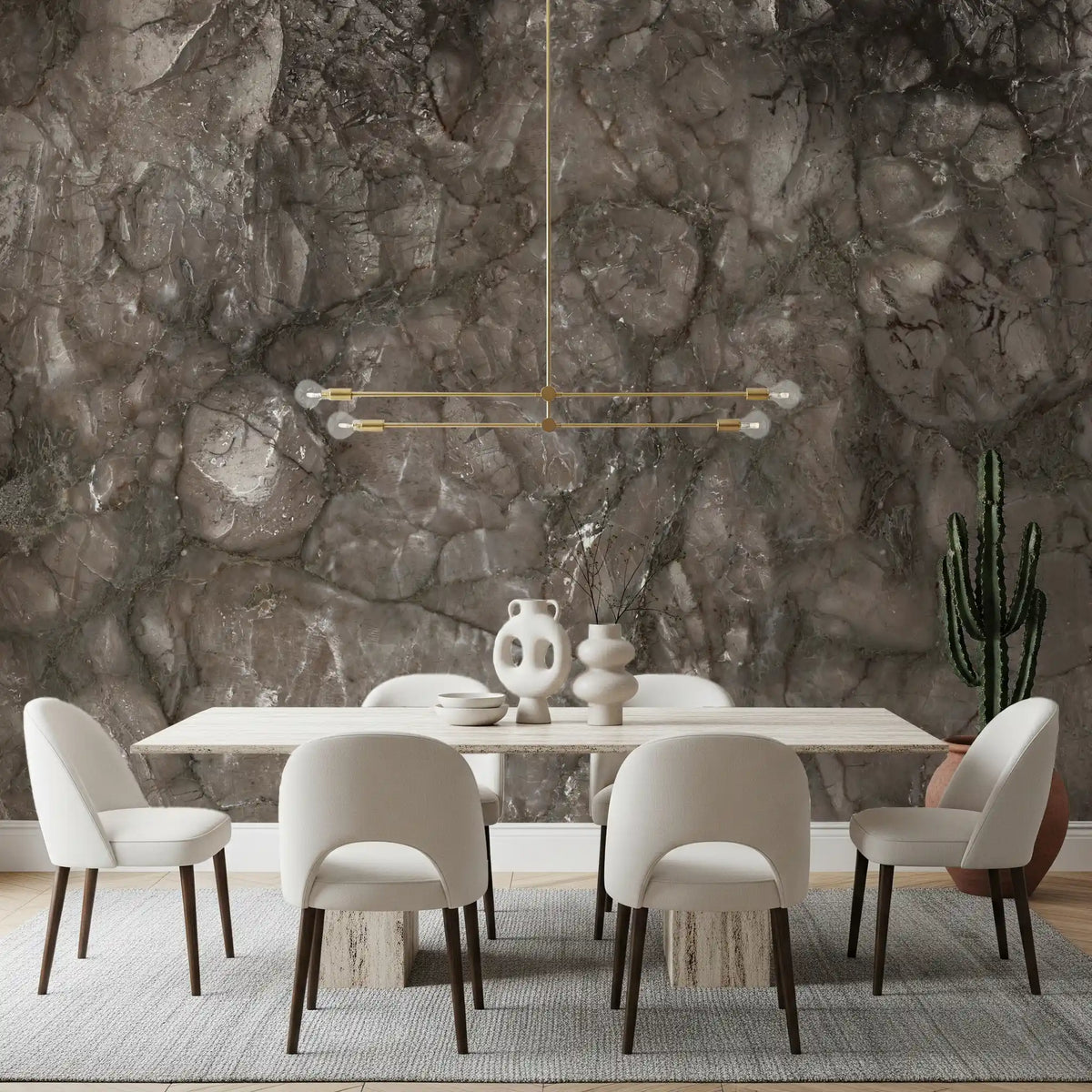 Natural Earth Stone Texture Wall Mural