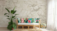 Cream Stone Marble Texture Wall Mural