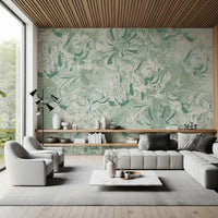 Eucalyptus Mint Botanical Floral Wall Mural Wall Mural