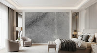 Monochromatic Grey Marble Slab Wall Mural