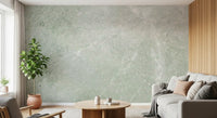Serene Sage Marble Texture Wall Mural