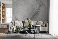 Minimalist Grey Marble Slab Wall Mural