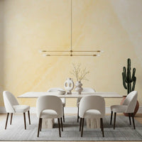 Sunlit Cream Marble Texture Wall Mural