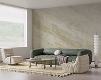 Cream and Sand Marble Vein Wall Mural