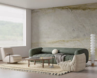 Golden Vein Marble Slab Wall Mural