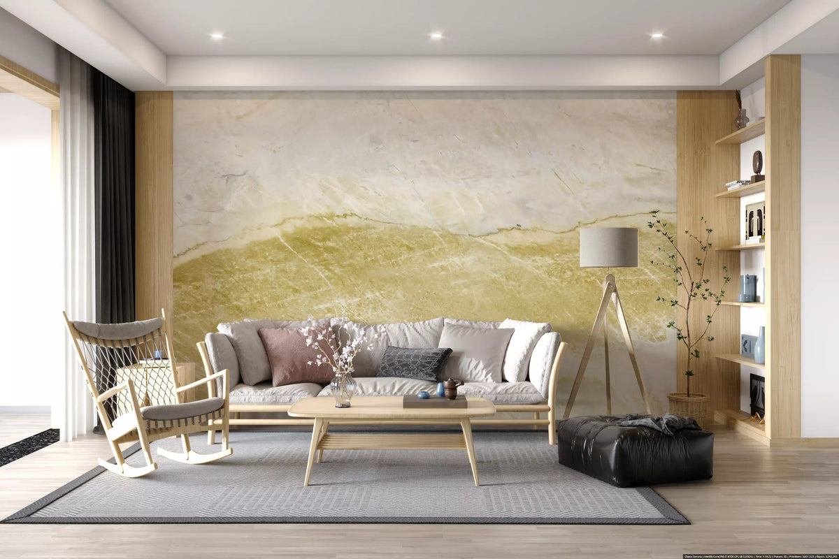 Earthy Tones Stone Flow Wall Mural