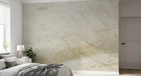 Cream Honed Stone Texture Wall Mural