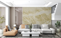 Golden Vein Natural Stone Wall Mural