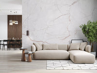 Minimalist Soft Blush Stone Wall Mural