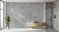 Minimalist Grey Marble Stone Texture Wall Mural
