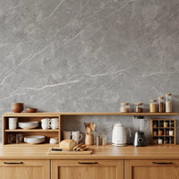 Classic Grey Veined Marble Wall Mural
