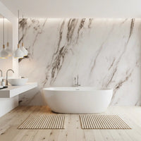 Classic White Marble Vein Wall Mural