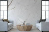 Creamy Italian Marble Slab Wall Mural