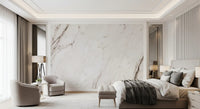 Creamy Italian Marble Slab Wall Mural
