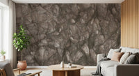 Rustic Earthy Stone Slab Wall Mural
