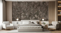 Rustic Earthy Stone Slab Wall Mural