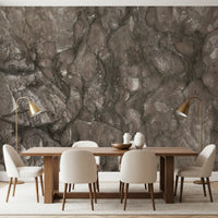 Organic Earth Tones Marble Texture Wall Mural