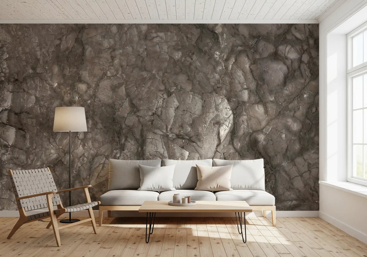 Weathered Stone Texture Wall Mural
